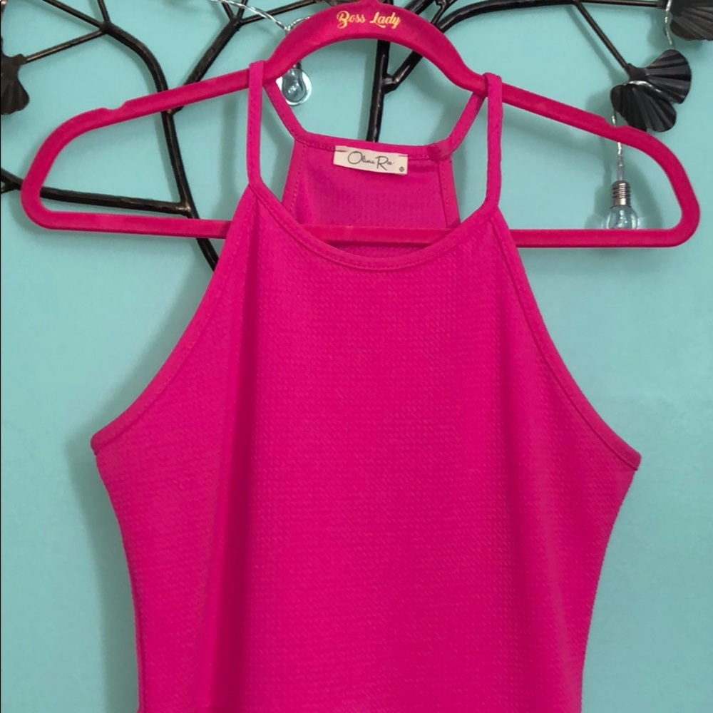 Pink Cocktail Dress